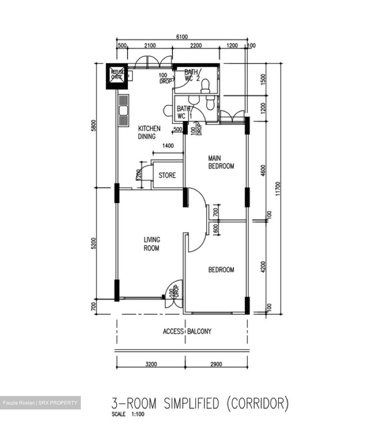 Blk 172 Yishun Avenue 7 (Yishun), HDB 3 Rooms #617071561
